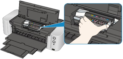 How to remove a paper stuck in printer?
