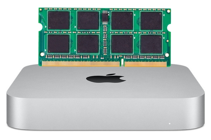 How much memory can a Mac Mini hold