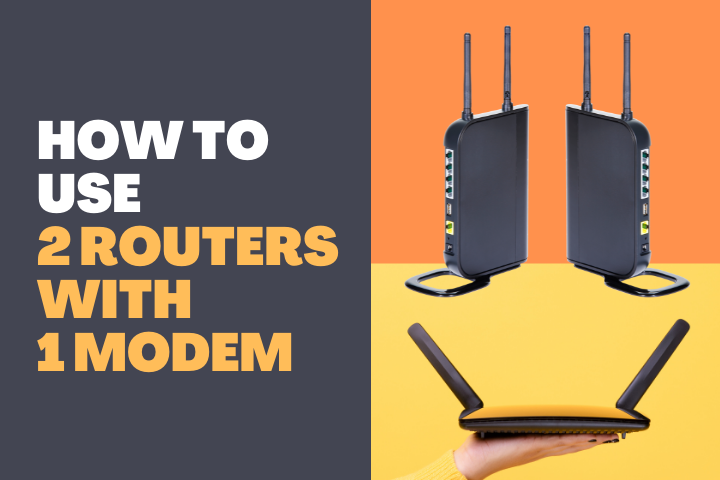 How to use 2 routers with 1 modem 2