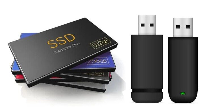 Why are flash drives slower than SSD