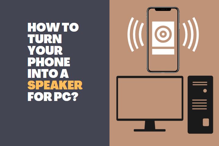 How to turn your phone into a speaker for PC 1