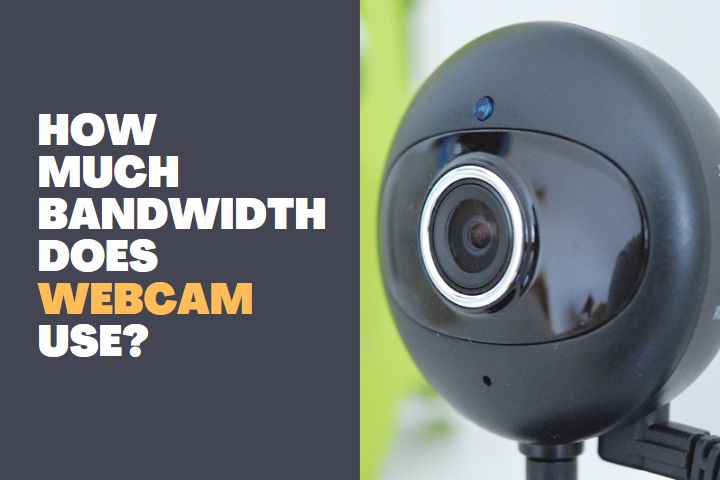 How much Bandwidth does Webcam use?