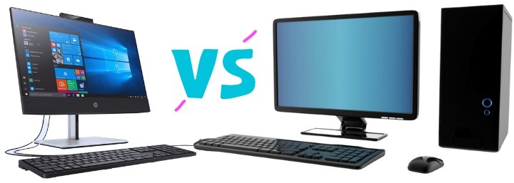 All in One PC vs Assembled PC (7 Differences, Pros & Cons)